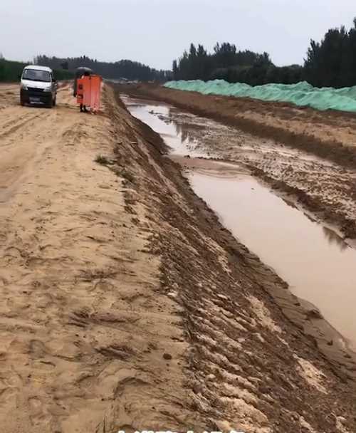 烟台芝罘区河道降水